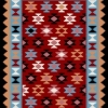 Machine made carpet, tribal pattern, code AB076