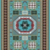 Machine made carpet, tribal pattern, code AB081