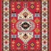 Machine made carpet, tribal pattern, code AB084