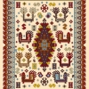 Machine made carpet, tribal pattern, code AB089