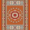 Machine made carpet, tribal pattern, code AB093