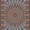 shoulder machine carpet, with 3000 density, Panah design, code 1016