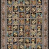 1000 shoulder machine carpet, Perry flower design