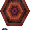 leather and skin rug, code 19