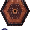 leather and skin rug, code 20