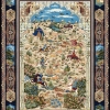 1000 machine carpet, with 3000 density and Parian design in Toos Mashhad