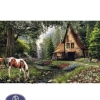1200reeds tableau rug, 50*100 centimeters, code 2080T