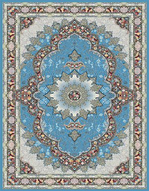 فرش-1200-شانه-1204-آبی