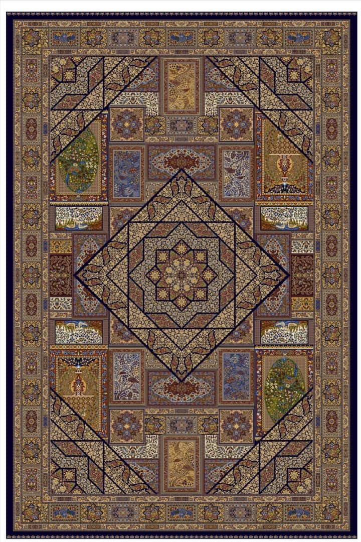 Silk Look Rugs 1400SL025